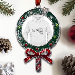 (2)dx Hoodie  Metal X mas Lollipop With Crystal Ornament by Alldesigners