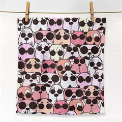 Cute-dog-seamless-pattern-background Face Towel by Simbadda