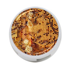 Bees Nature Animals Honeycomb 4-port Usb Hub (one Side) by pakminggu