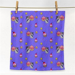 Art Pattern Design Seamless Scrapbooking Face Towel by pakminggu