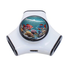 Fish Sea Ocean 3-port Usb Hub by Ravend