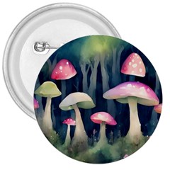Mushroom Fungus 3  Buttons by Ravend