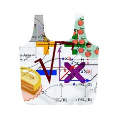 Mathematics Formula Physics School Full Print Recycle Bag (m) by Grandong