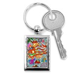 Supersonic Mermaid Chaser Key Chain (Rectangle) Front