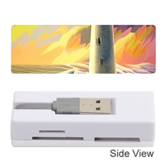Lighthouse Colorful Abstract Art Memory Card Reader (stick) by uniart180623