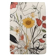 Woman Flower Pattern Removable Flap Cover (s) by pakminggu