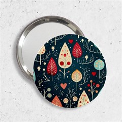 Christmas Tree Pattern 2 25  Handbag Mirrors by pakminggu