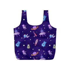Space Seamless Pattern Full Print Recycle Bag (s) by pakminggu