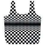Art-optical-black-white-contrast Full Print Recycle Bag (XXXL) Front