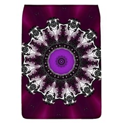 Kaleidoscope-round-circle-geometry Removable Flap Cover (l) by Bedest