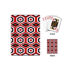 Motif-20 Playing Cards Single Design (mini) by nateshop