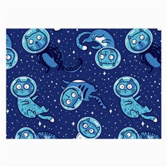 Cat Spacesuit Space Suit Astronauts Large Glasses Cloth (2 Sides) by pakminggu