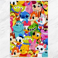 Illustration Cartoon Character Animal Cute Canvas 24  X 36  by Cowasu