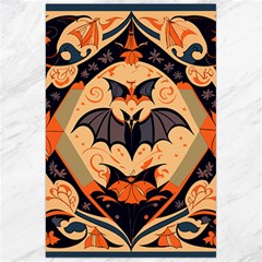 Bat Pattern Canvas 24  X 36  by Valentinaart
