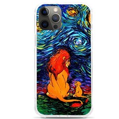 Lion Art Starry Night Van Gogh Iphone 12 Pro Max Tpu Uv Print Case by Sarkoni