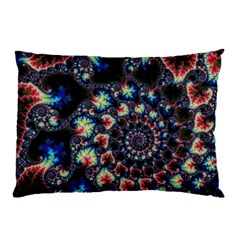 Psychedelic Colorful Abstract Trippy Fractal Pillow Case by Bedest