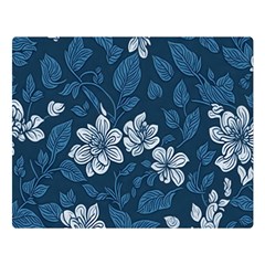 Pattern Flower Nature Two Sides Premium Plush Fleece Blanket (large) by Bedest