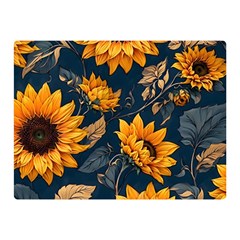 Flower Pattern Spring Two Sides Premium Plush Fleece Blanket (mini) by Bedest