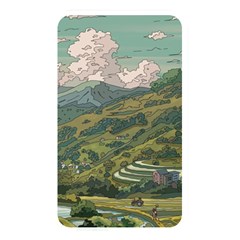 Anime Scenery Drawing Sky Landscape Cloud Cartoon Memory Card Reader (rectangular) by Sarkoni