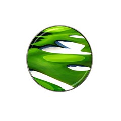 Golf Course Par Green Hat Clip Ball Marker by Sarkoni