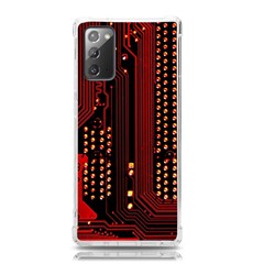 Technology Computer Circuit Samsung Galaxy Note 20 Tpu Uv Case by Sarkoni
