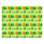 Summer Fun Pattern Two Sides Premium Plush Fleece Blanket (Large) 80 x60  Blanket Front