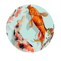Koi Fish Mini Round Pill Box by Grandong