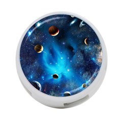 3d Universe Space Star Planet 4-port Usb Hub (one Side) by Grandong