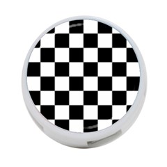 Black White Chess Board 4-port Usb Hub (one Side) by Ndabl3x