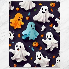 Ghost Pumpkin Scary Canvas 18  X 24  by Ndabl3x