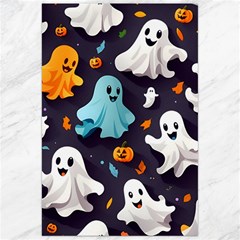 Ghost Pumpkin Scary Canvas 24  X 36  by Ndabl3x