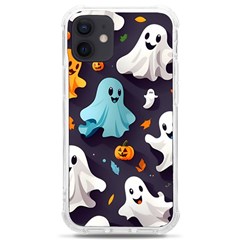 Ghost Pumpkin Scary Iphone 12 Mini Tpu Uv Print Case	 by Ndabl3x