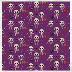 Skull Halloween Pattern Canvas 20  X 20  by Ndabl3x