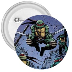 Teenage Mutant Ninja Turtles Comics 3  Buttons by Sarkoni
