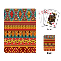 Aztec Playing Cards Single Design (rectangle) by nateshop