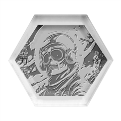 Aesthetic Art  Hexagon Wood Jewelry Box by Internationalstore