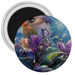 Abstract Blossoms  3  Magnets by Internationalstore