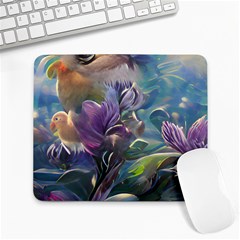 Abstract Blossoms  Large Mousepad by Internationalstore