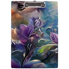Abstract Blossoms  A4 Acrylic Clipboard by Internationalstore