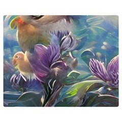 Abstract Blossoms  Premium Plush Fleece Blanket (medium) by Internationalstore