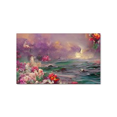 Abstract Flowers  Sticker Rectangular (10 Pack) by Internationalstore