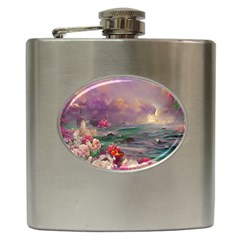 Abstract Flowers  Hip Flask (6 Oz) by Internationalstore