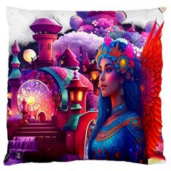 Fantasy Arts  Large Premium Plush Fleece Cushion Case (two Sides) by Internationalstore