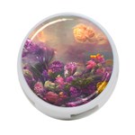 Floral Blossoms  4-Port USB Hub (One Side) Front