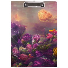 Floral Blossoms  A4 Acrylic Clipboard by Internationalstore