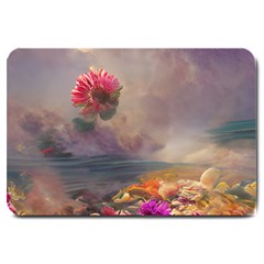 Floral Blossoms  Large Doormat by Internationalstore