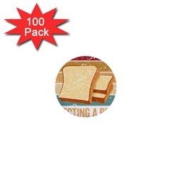 Bread Baking T- Shirt Funny Bread Baking Baker My Yeast Expecting A Bread T- Shirt 1  Mini Buttons (100 Pack)  by JamesGoode