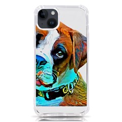 Boxer Dog Art T- Shirt Boxer Dog Art T- Shirt Iphone 14 Plus Tpu Uv Print Case by JamesGoode