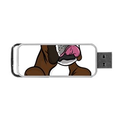 Boxer Dog T- Shirt Boxer T- Shirt Portable Usb Flash (two Sides) by JamesGoode