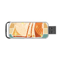 Bread Baking T- Shirt Funny Bread Baking Baker At Yeast We Have Enough Bread T- Shirt (1) Portable Usb Flash (two Sides) by JamesGoode